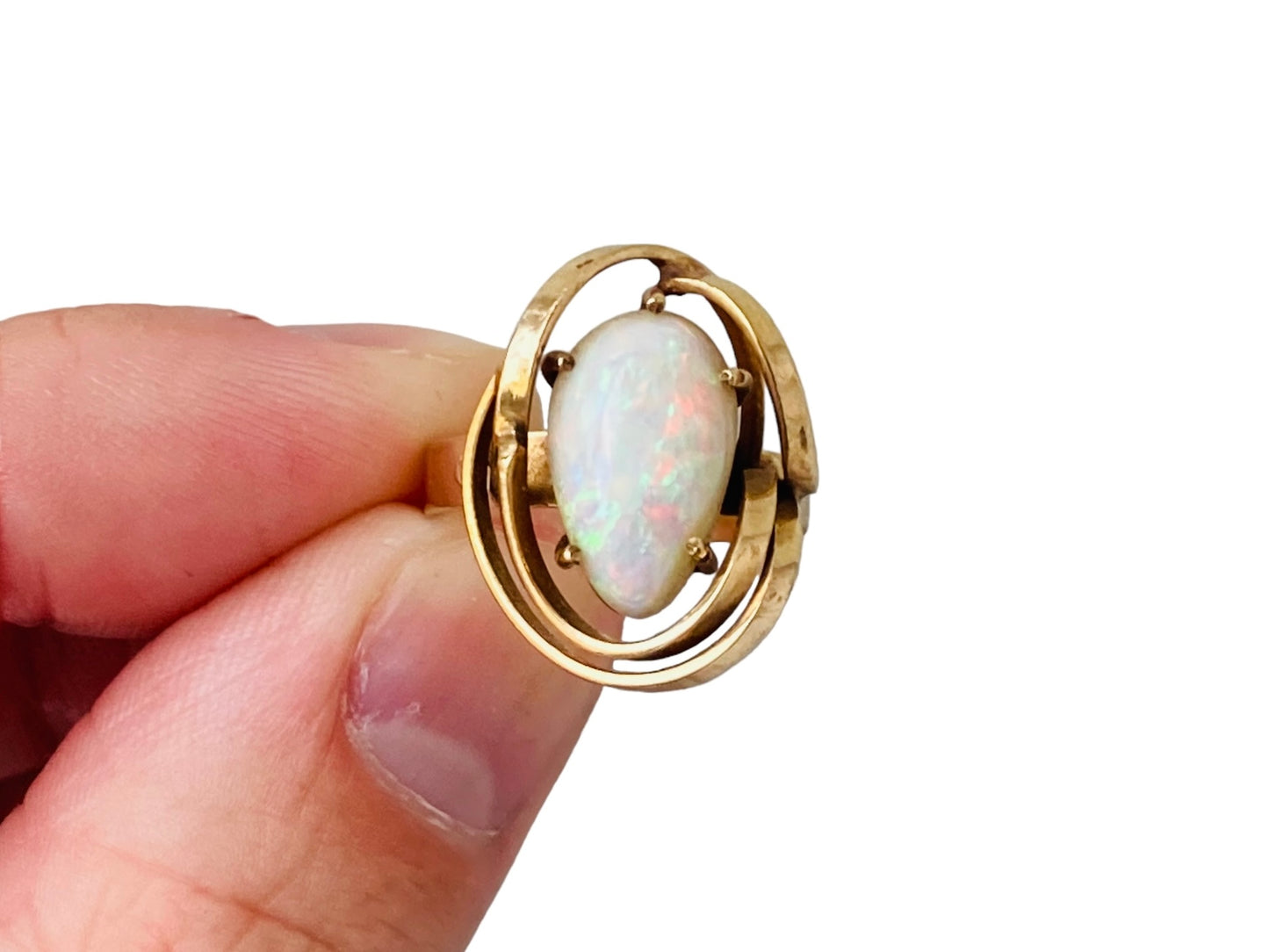 Vintage 9ct Gold Opal Ring