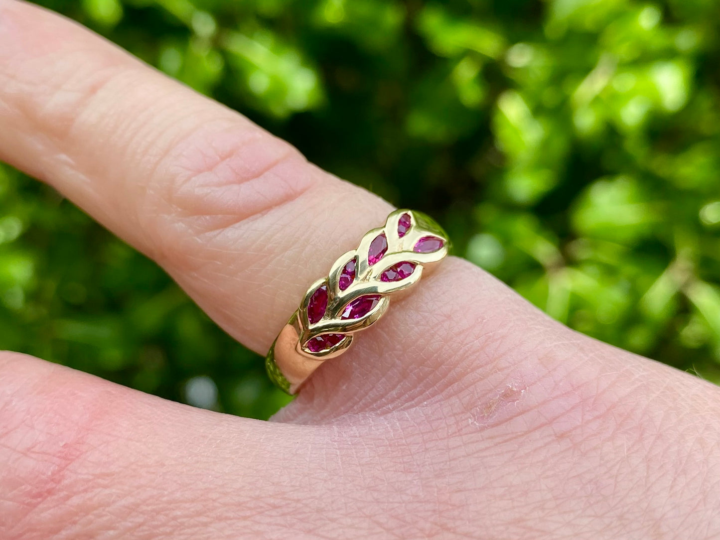 9ct Gold Ruby Ring