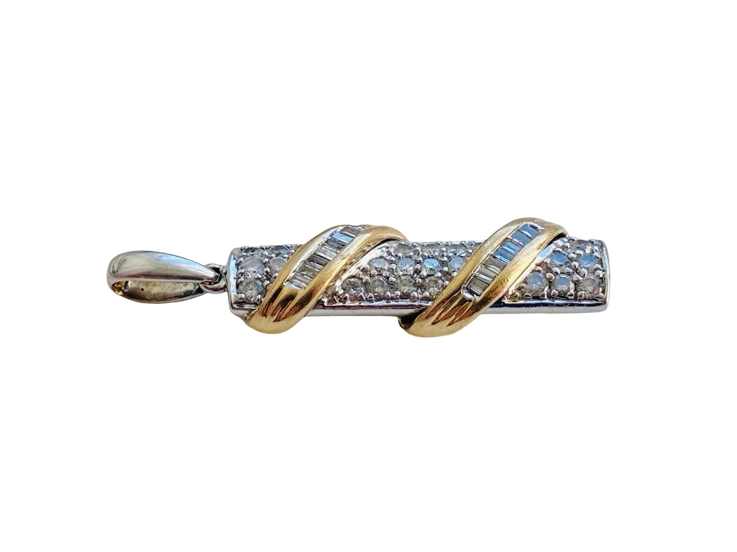 14ct Gold 0.50ct Diamond Pendant