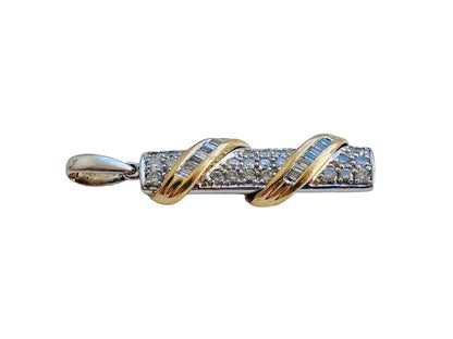 14ct Gold 0.50ct Diamond Pendant
