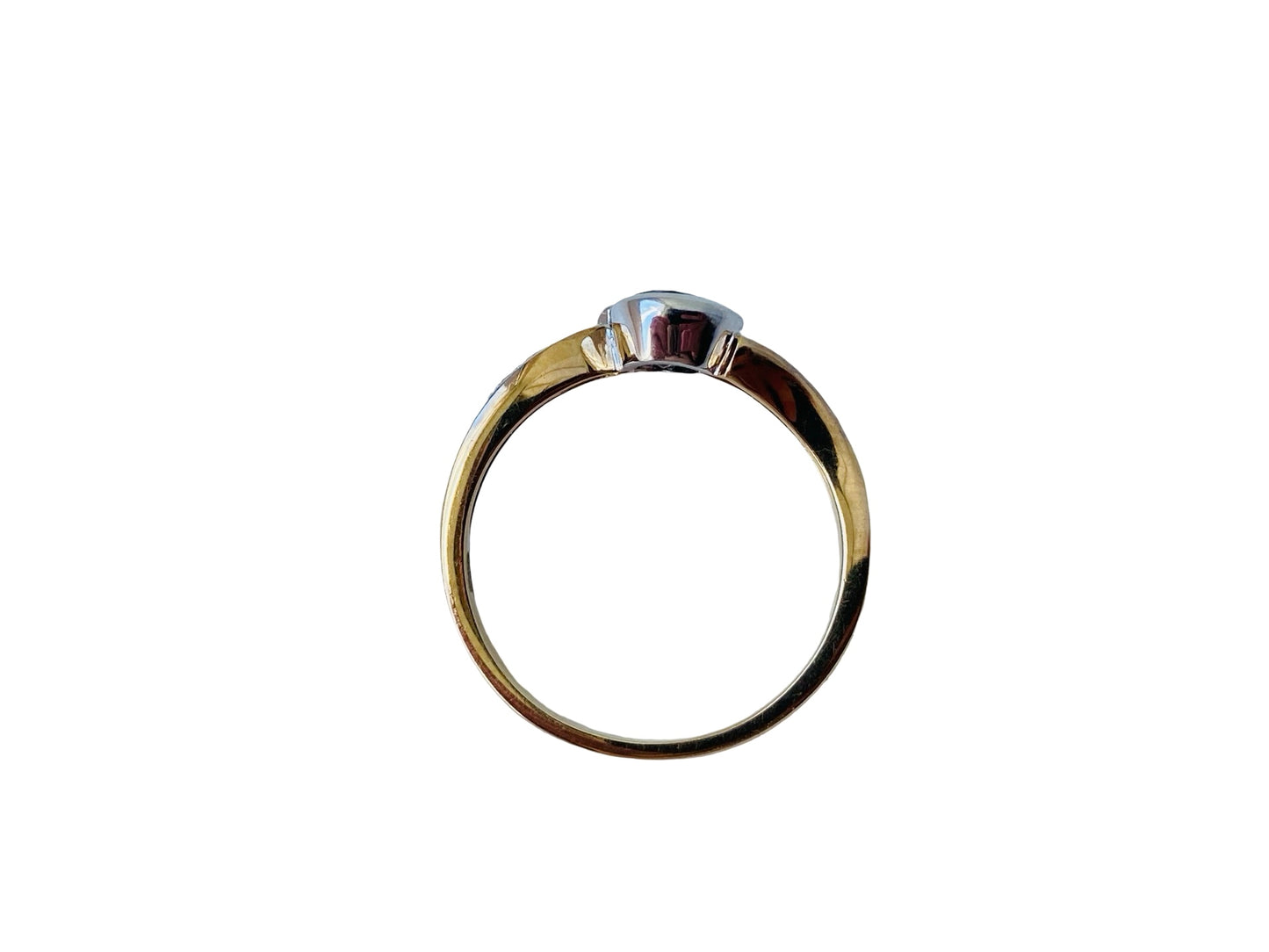 9ct Gold Sapphire & Diamond Ring