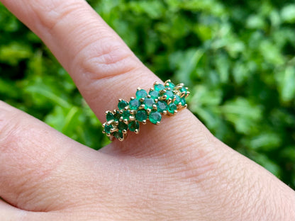 9ct Gold Emerald Ring
