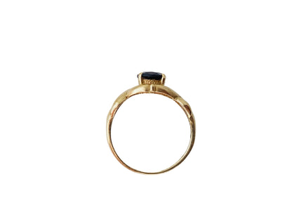 9ct Gold Rhodolite Garnet Ring