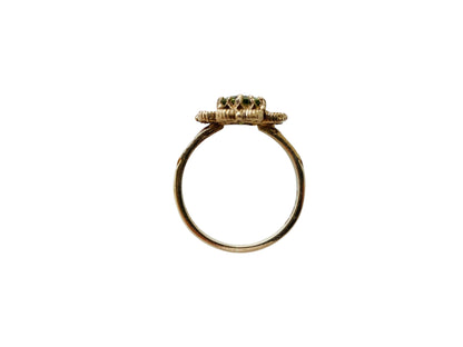 Vintage 9ct Gold Peridot Ring