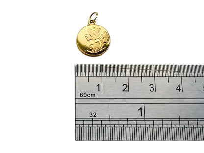 9ct Gold Locket Pendant