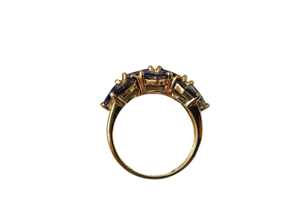 9ct Gold Iolite Ring