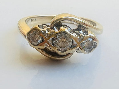 9ct Gold Diamond Ring