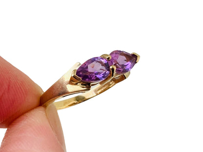 9ct Gold Amethyst Ring