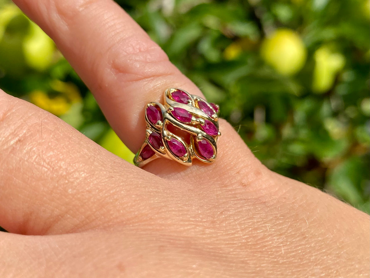 14ct Gold Ruby Ring