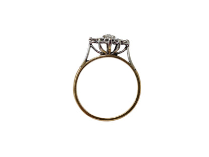 Vintage 9ct Gold 0.41ct Diamond Ring