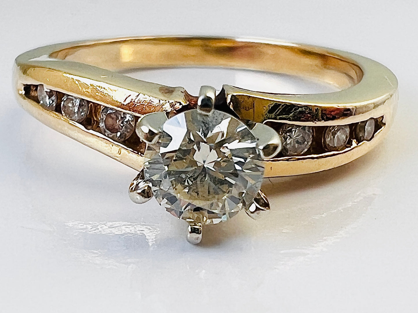 14ct Gold Diamond Ring