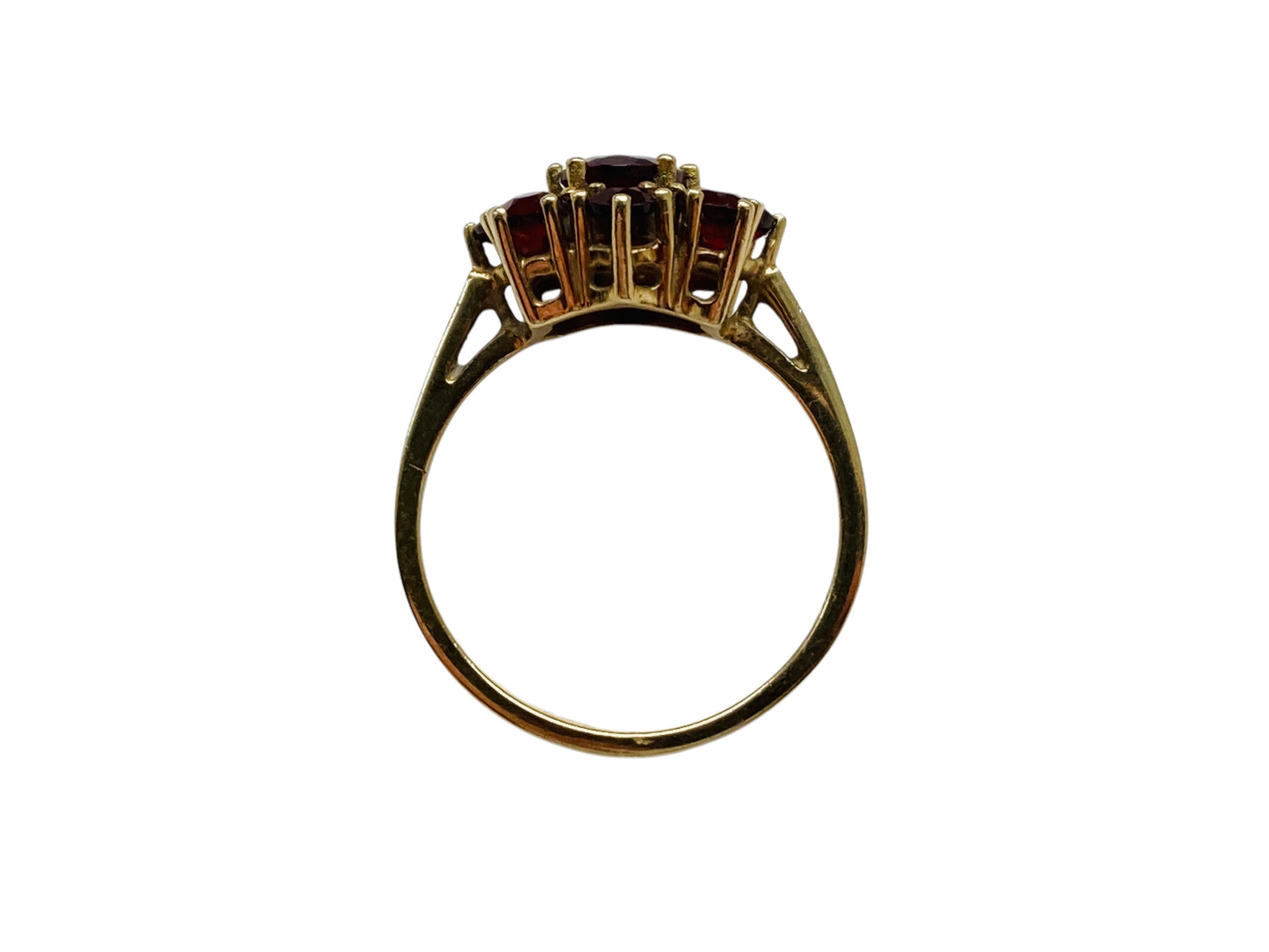 Vintage 9ct Gold Garnet Ring