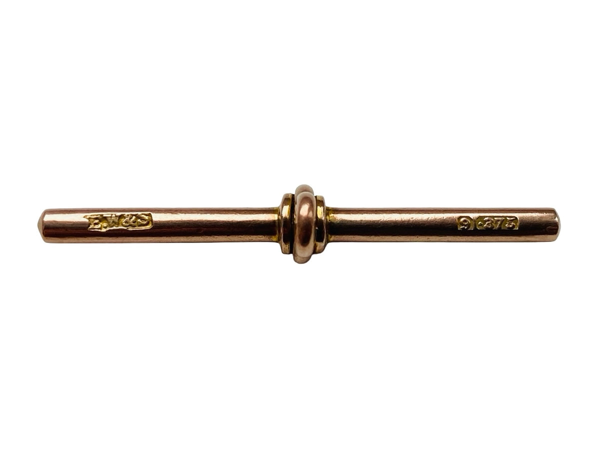Antique 9ct Gold T-Bar