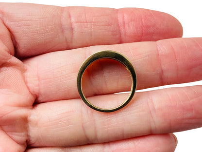 9ct Gold Green Diamond Ring