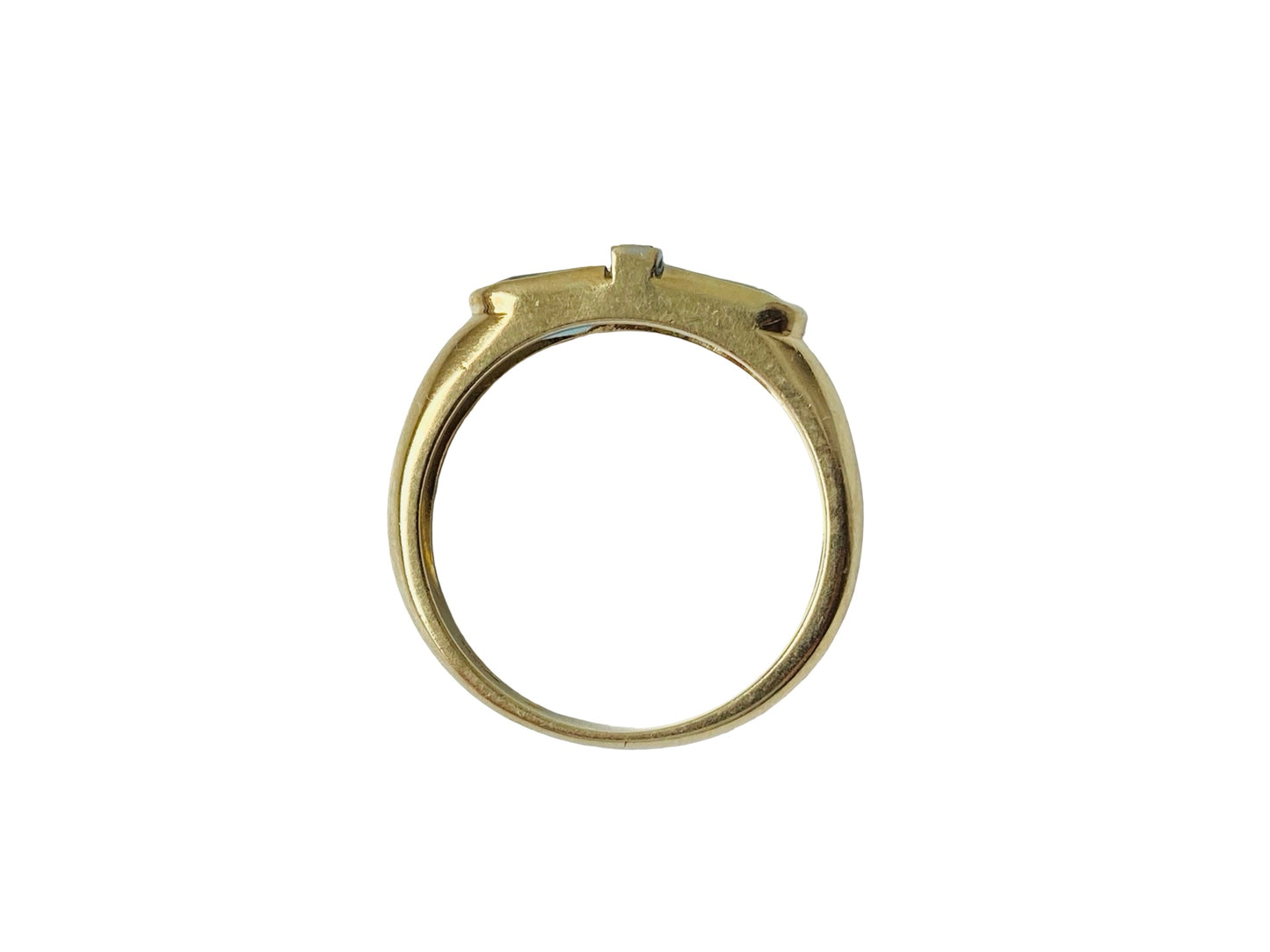 18ct Gold Aquamarine Diamond Ring