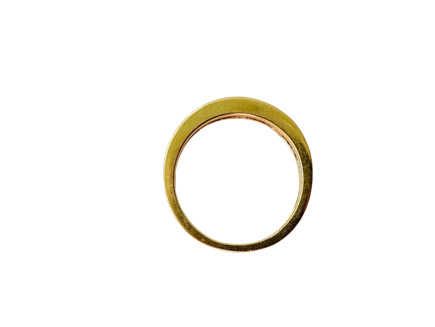 18ct Gold Ten-Stone Diamond Ring