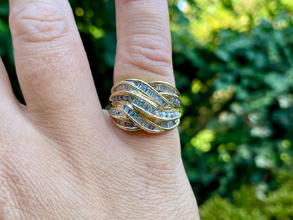 9ct Gold Diamond Ring