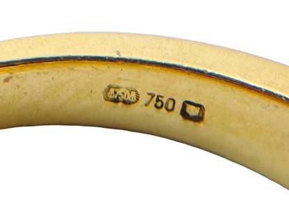 18ct Gold Ten-Stone Diamond Ring