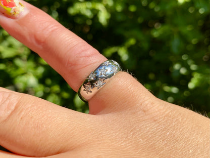 Vintage 9ct Gold Diamond Ring