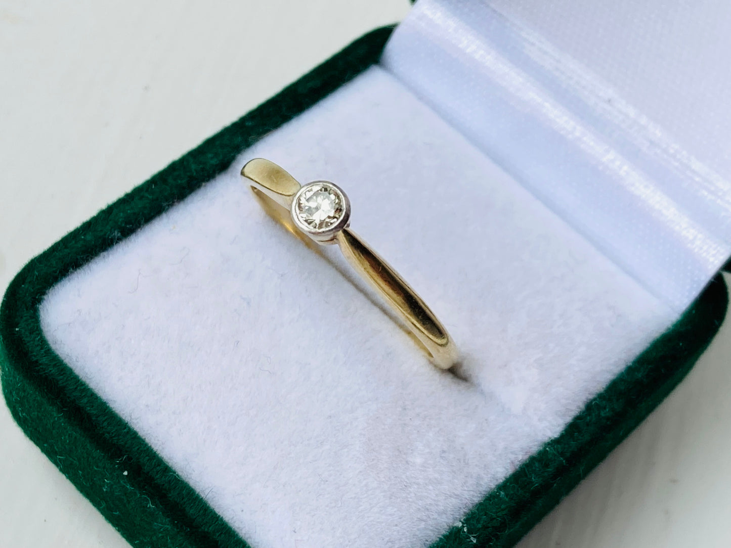 Antique 18ct Gold & Platinum Diamond Ring