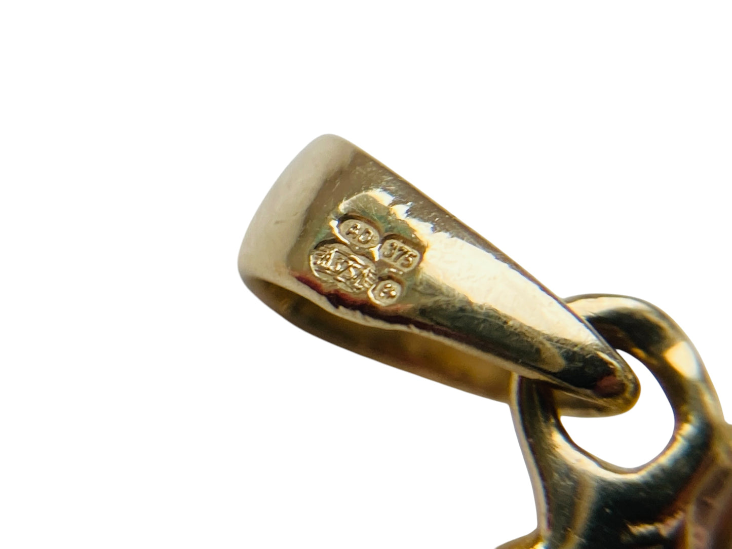 9ct Gold Diamond Heart Pendant