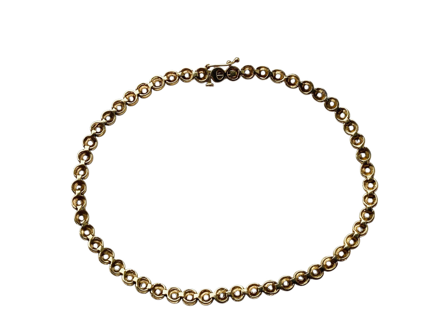 9ct Gold Diamond Bracelet