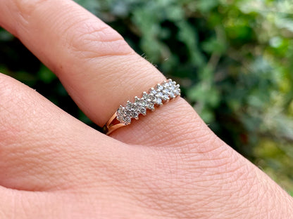9ct Gold Diamond Ring