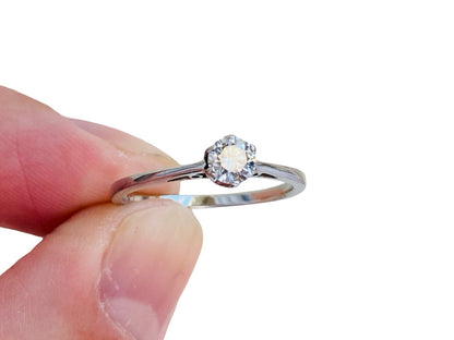 9ct Gold Diamond Solitaire Ring