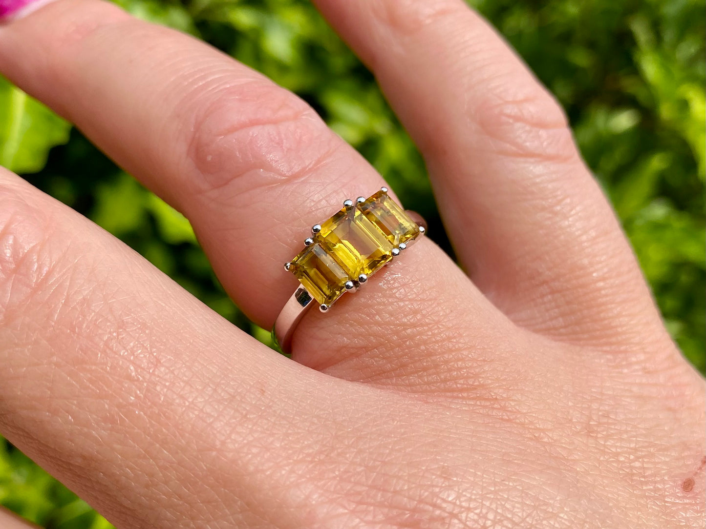 9ct Gold Citrine Ring