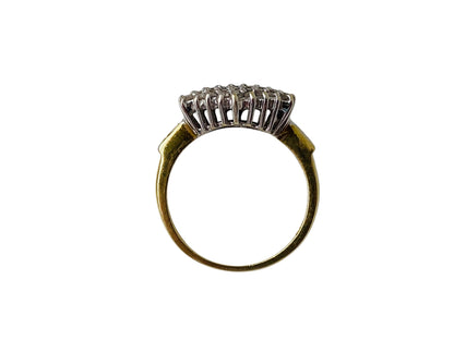 18ct Gold Diamond Cluster Ring