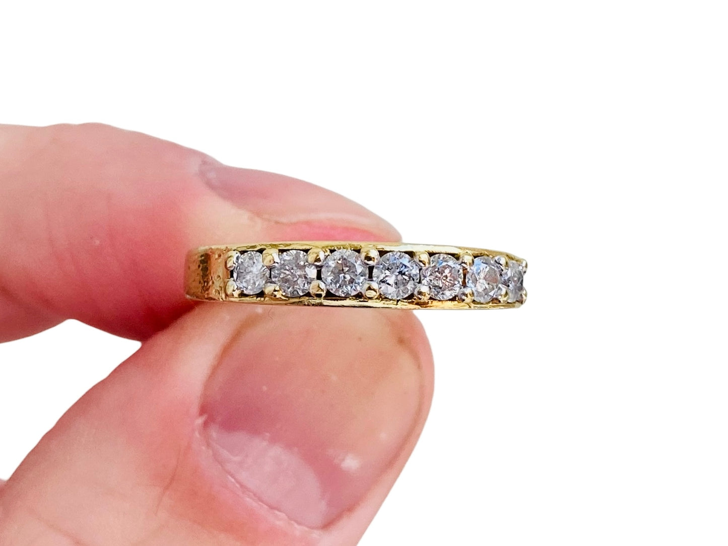 18ct Gold Seven-Stone 0.50ct Diamond Ring