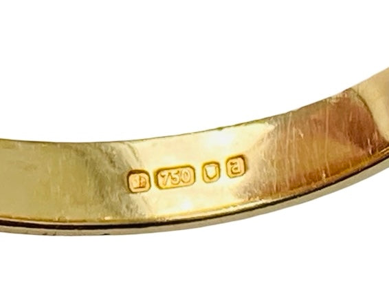 18ct Gold Three-Stone Diamond Ring