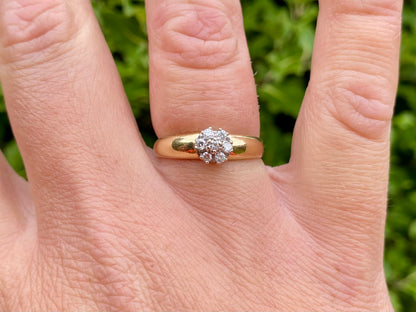 14ct Gold Diamond Ring
