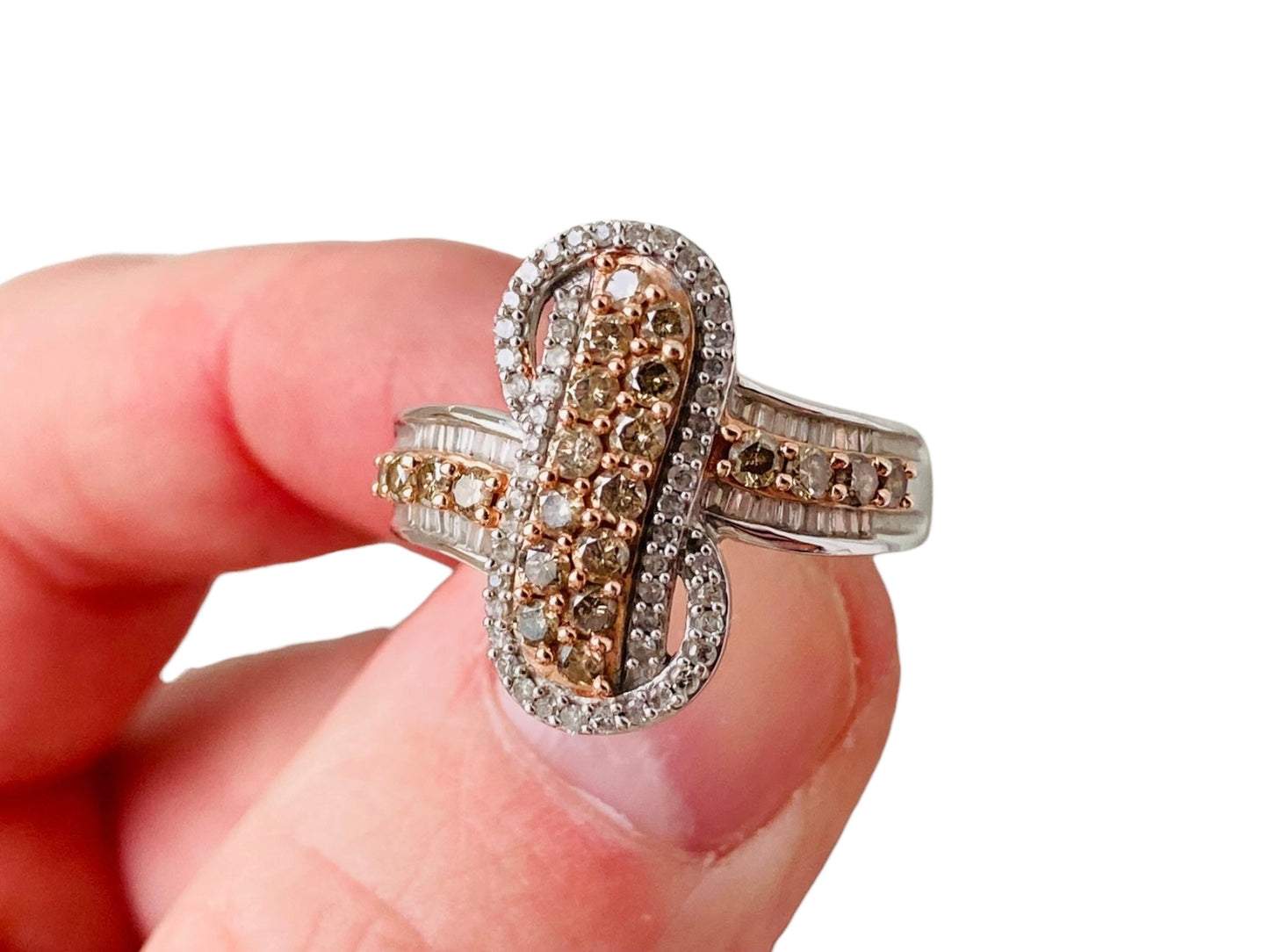 9ct Gold Diamond Ring