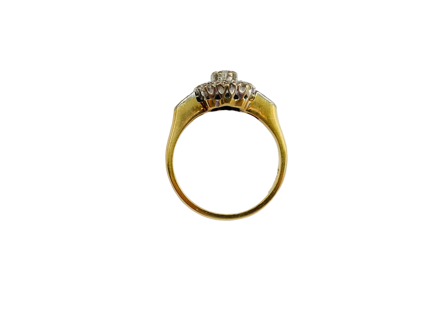 Vintage 18ct Gold Diamond Ring