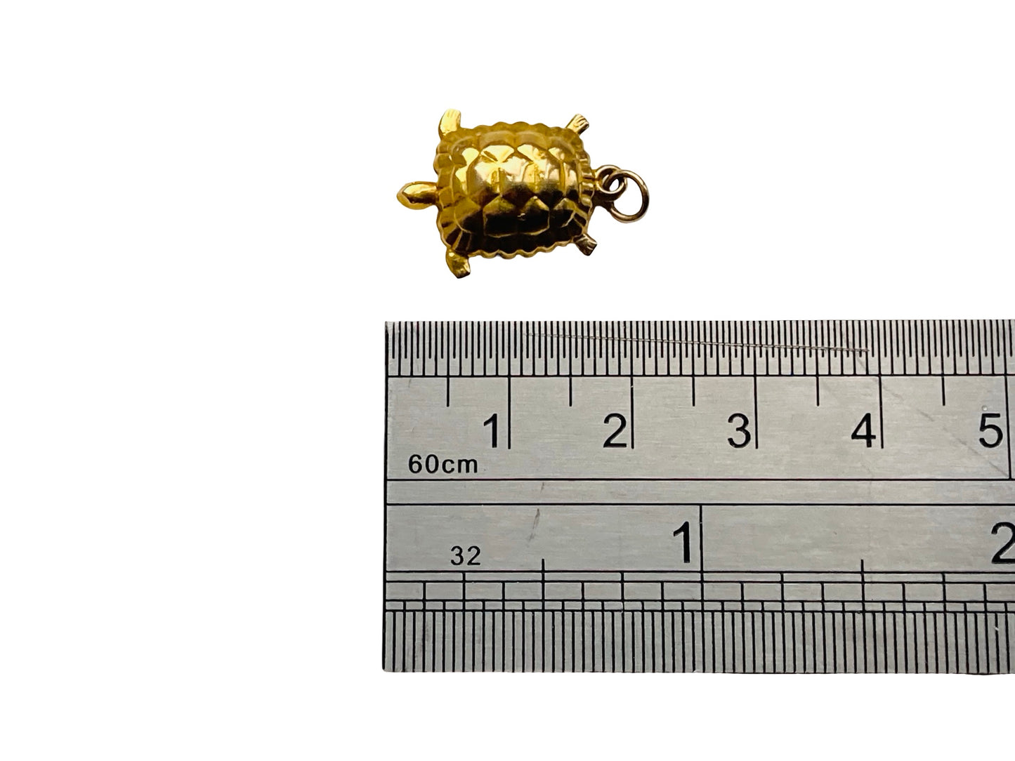 Vintage 9ct Gold Turtle Pendant