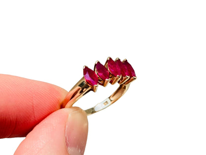 9ct Gold Ruby Ring