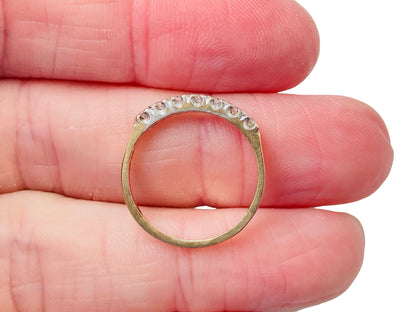 Vintage 9ct Gold Diamond Ring