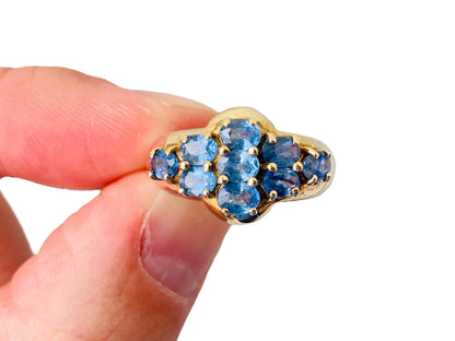 9ct Gold Sapphire Ring