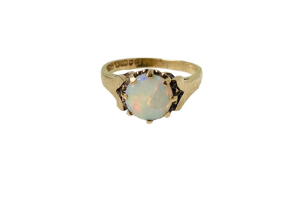 Vintage 9ct Gold Opal Ring