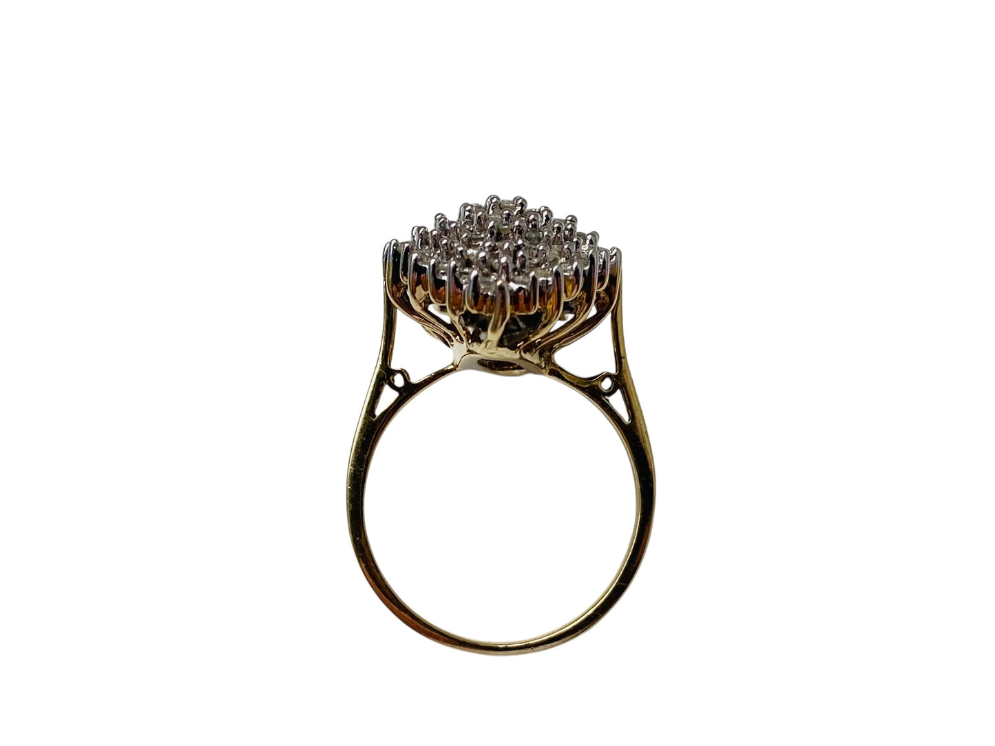 10ct Gold Diamond Ring