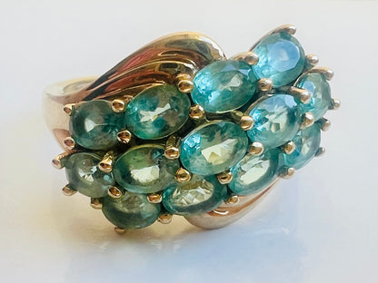 9ct Gold Apatite Ring
