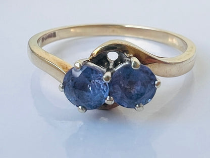 9ct Gold Iolite Ring