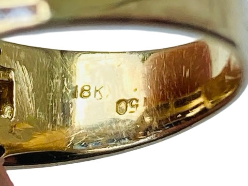 18ct Gold Sapphire & Diamond Ring