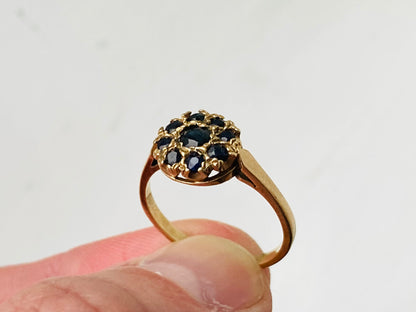 9ct Gold Sapphire Ring