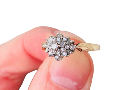 9ct Gold 0.33ct Diamond Ring