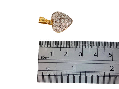 18ct Gold Diamond Pendant