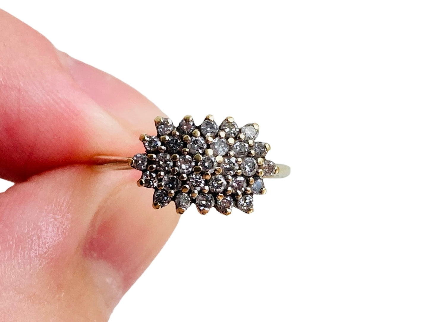 Vintage 9ct Gold Diamond Ring