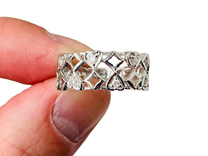 9ct Gold Diamond Ring