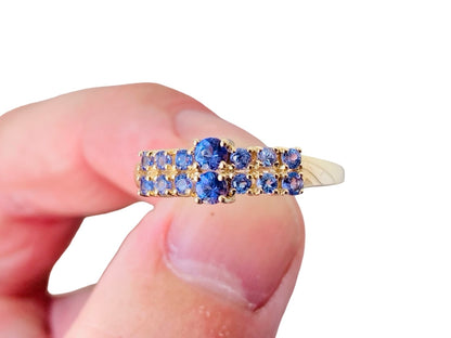 9ct Gold Tanzanite Ring